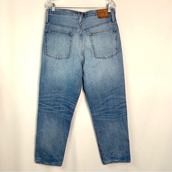J.Crew Point Sur Slouchy Boyfriend Jeans Size 30 High Rise Button Fly Distressed - Picture 7 of 11